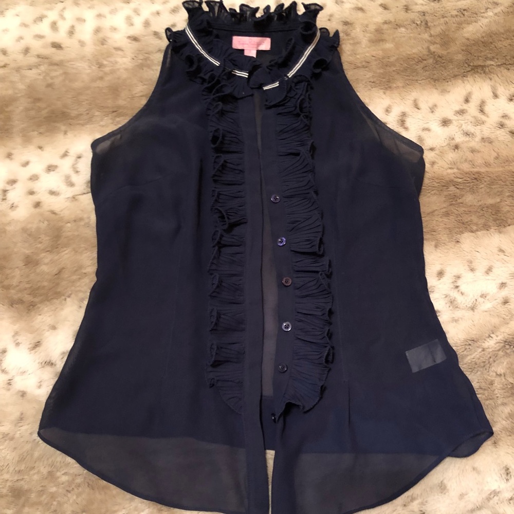 Like new lily Pulitzer sleeveless blouse